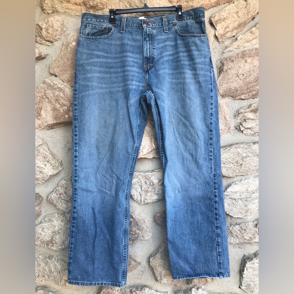 Men's Big & Tall Route 66 Relaxed Straight Jeans - 40x32
